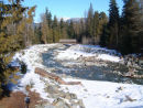 Creek view in Whistler between the Upper and Lower village